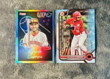 Ricardo Cabrera 2022 Bowman’s Best UFO SSP Refractor & Bowman Sky Blue SP /499