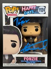 Henry Winkler Signed Funko POP! "The Fonz" Inscription Happy Days Blue Ink JSA