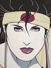 Patrick Nagel Commerative Series Serigraph Posters