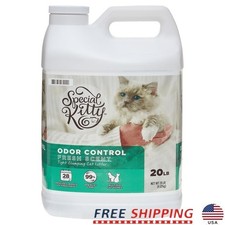 Scoopable Cat Litter Tight Clumping Fresh Scent Odor Control 99 Dust Free 20 lb