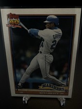 Topps 1991 Topps Ken Griffey Jr #790 Seattle Mariners Baseball Card