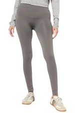 HUE Women's Fleece-Lined Legging Charcoal