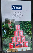 Dosenwerfen Dosenwurfspiel Büchsenwurfspiel Wurfspiel für Kinder Jahrmarktspiel