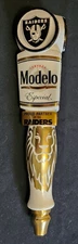 LAS VEGAS RAIDERS MODELO TAP HANDLE, CERAMIC NEW! MODELO RAIDERS!