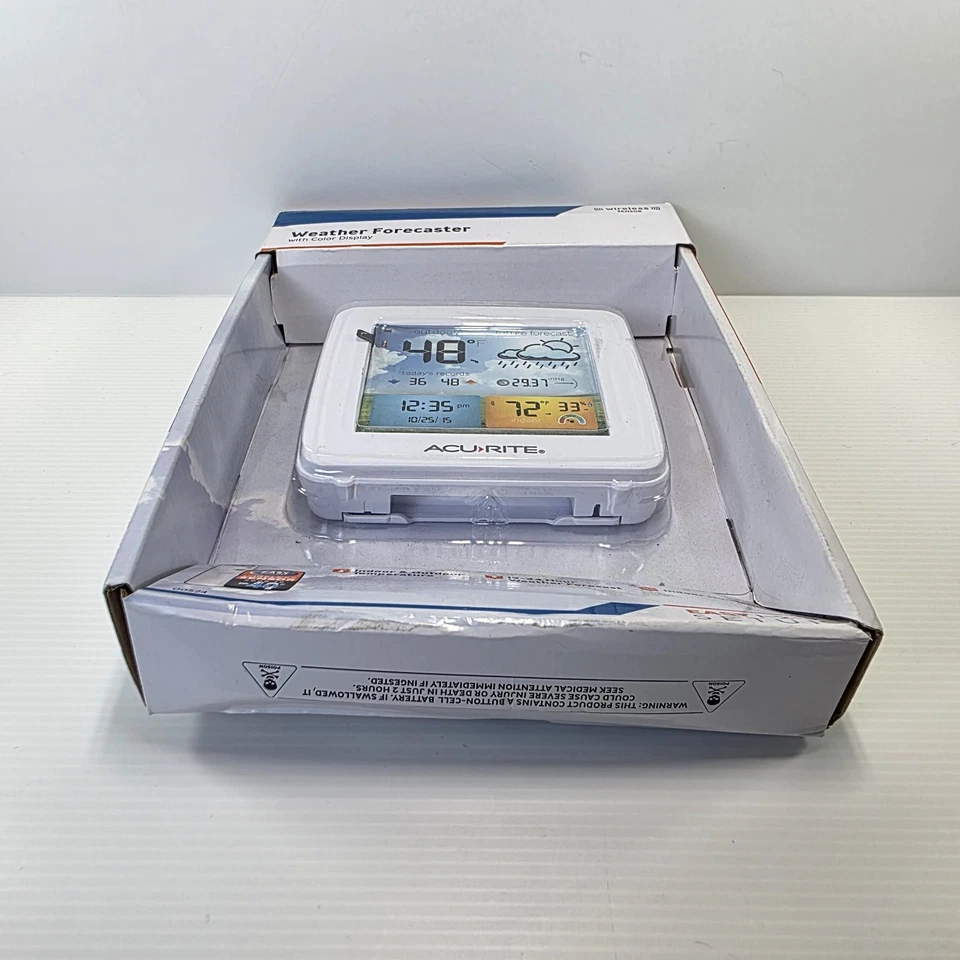 AcuRite 00524 Digital Meat Thermometer Weather Station - Image 4 of 4