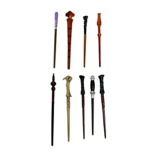 Harry Potter Wizarding World Wands Assorted Lot of 9 Magic Wands