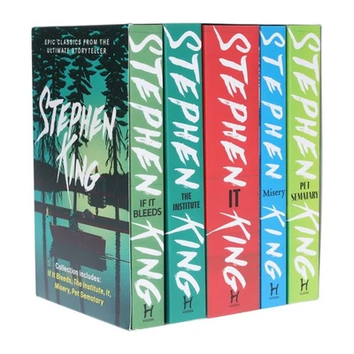 Stephen King Epic Classic Collection 5 Books Box Set - Fiction - Paperback
