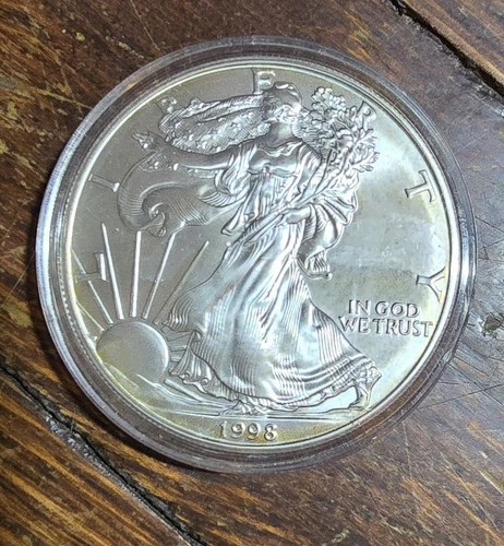 1998 1 oz Silver American Eagle (Brilliant Uncirculated)