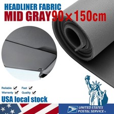 New Automotive flat knit Headliner Fabric with Foam Backing Car DIY Replacement