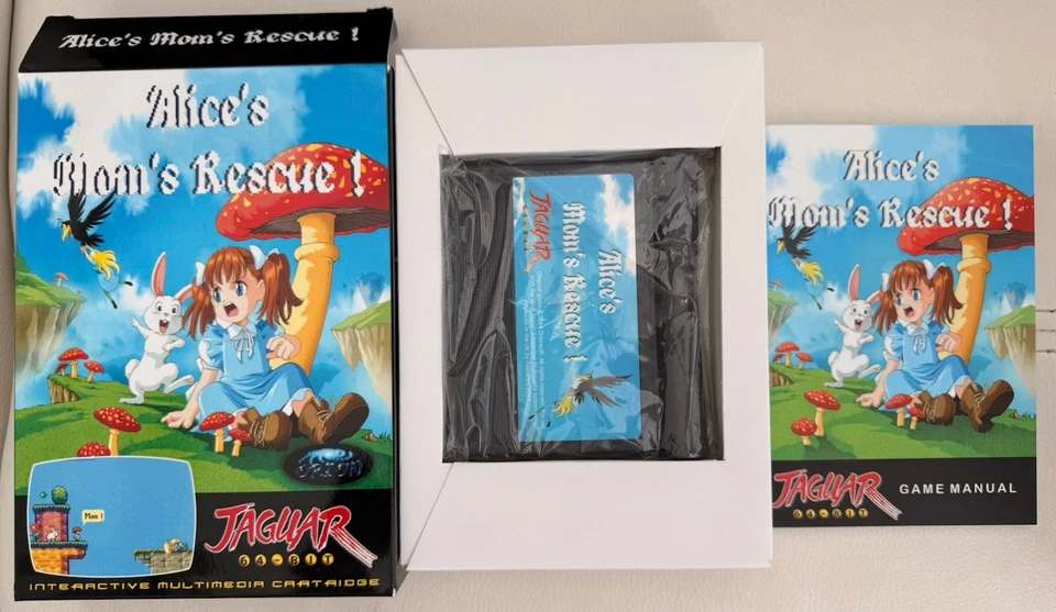 Atari Jaguar Alice’s Mom’s Rescue Original Print CIB New Atari IP - Image 3 of 3