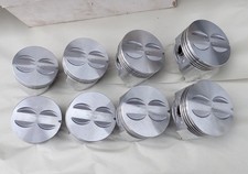 Chevy 327 Sealed Power 310p Flat Top 4 Relief Pistons Set Of 8 Sbc 4.060 Nos Chevy 327 Sealed Power 310p Flat Top 4 Relief Pistons Set Of 8 Sbc 4.060 Nos