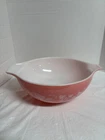 Vintage Pyrex Glass Cinderella Bowl Pink Gooseberry 444 Large Mixing
