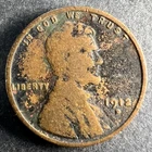 1912 D Lincoln Wheat Cent Penny Semi Key Better Date Old United States 1C