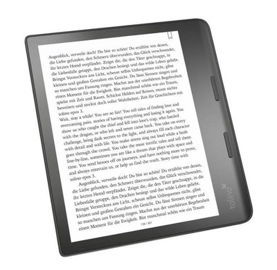 Tolino epos 3 eBook-Reader E-Reader eBooks 20.3 cm 8 Zoll Touchdisplay Schwarz  