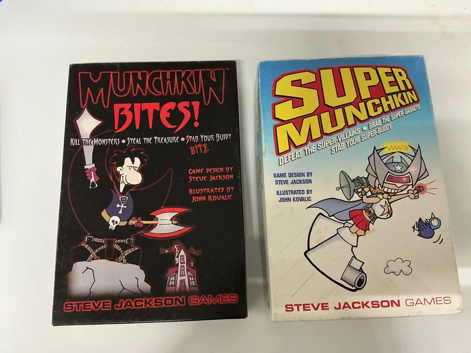 Steve Jackson Munchkin Quest Board Game Adventure Strategy 2206 - Image 3 of 4