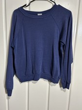 Vintage 1970s Men  s Crew Neck Pull Over Sweat Shirt Medium