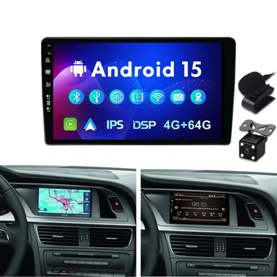 SOLDES -25% ! 64G Autoradio Android 15 pour Audi A4 S4 RS4 B6 B7 RNS-E 2000-2008 - Photo 1/4