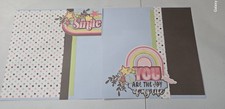 Scrapbooking 2 Page Layout