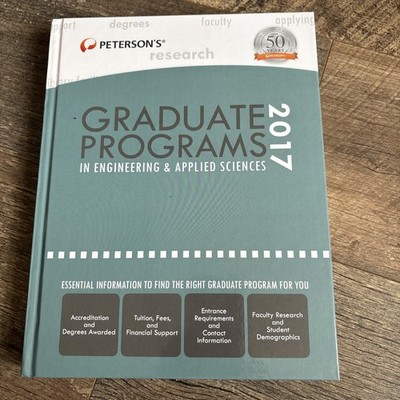 GRADUATE PROGRAMS 2017 In Engineering & Applied Sciences FREE Tracked Del UK