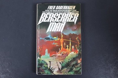 Berserker Man Fred Saberhagen 1985 8th Printing Science Fiction Ace Books PB SF