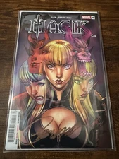 MAGIK #4 - J SCOTT CAMPBELL SIGNED - TRADE DRESS COVER COA