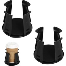 2 Pcs Car Cup Holders Insert Self-Adhesive Universal Drink Holder Car Rack