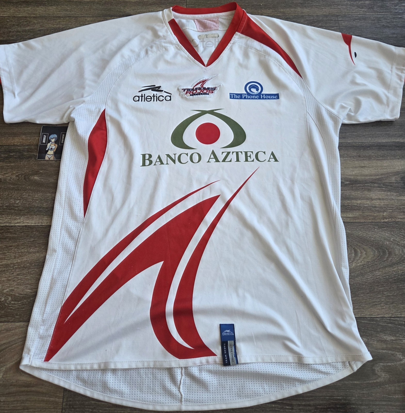 Atletica Tiburones Rojos De Veracruz 08/09 Home Futbol Soccer Jersey Mens Size L