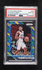 2018-19 Panini Prizm Choice Blue Yellow & Green Allonzo Trier PSA 10 GEM MT 01wi