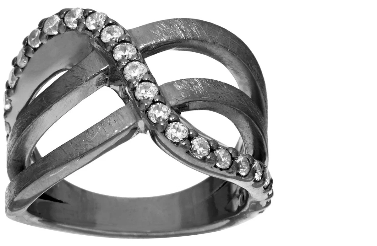 Italian silver shop ring design