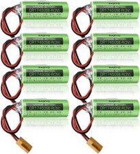  8pcs 3V CR17450SE-R / A98L-0031-0012 - CR17450-17450 2500mah PLC Battery Plug