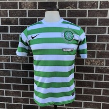 2013 Celtic 125th Anniversary Green White Nike Football Kit Soccer Jersey Small