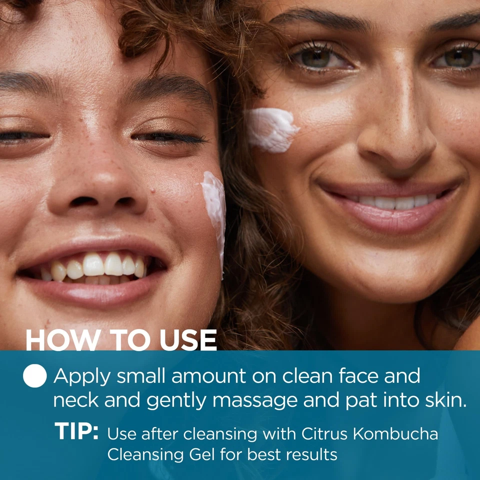 Andalou Naturals 1.7oz Blue Skin Moisturizer for Oily Overactive Skin - Image 3 of 4