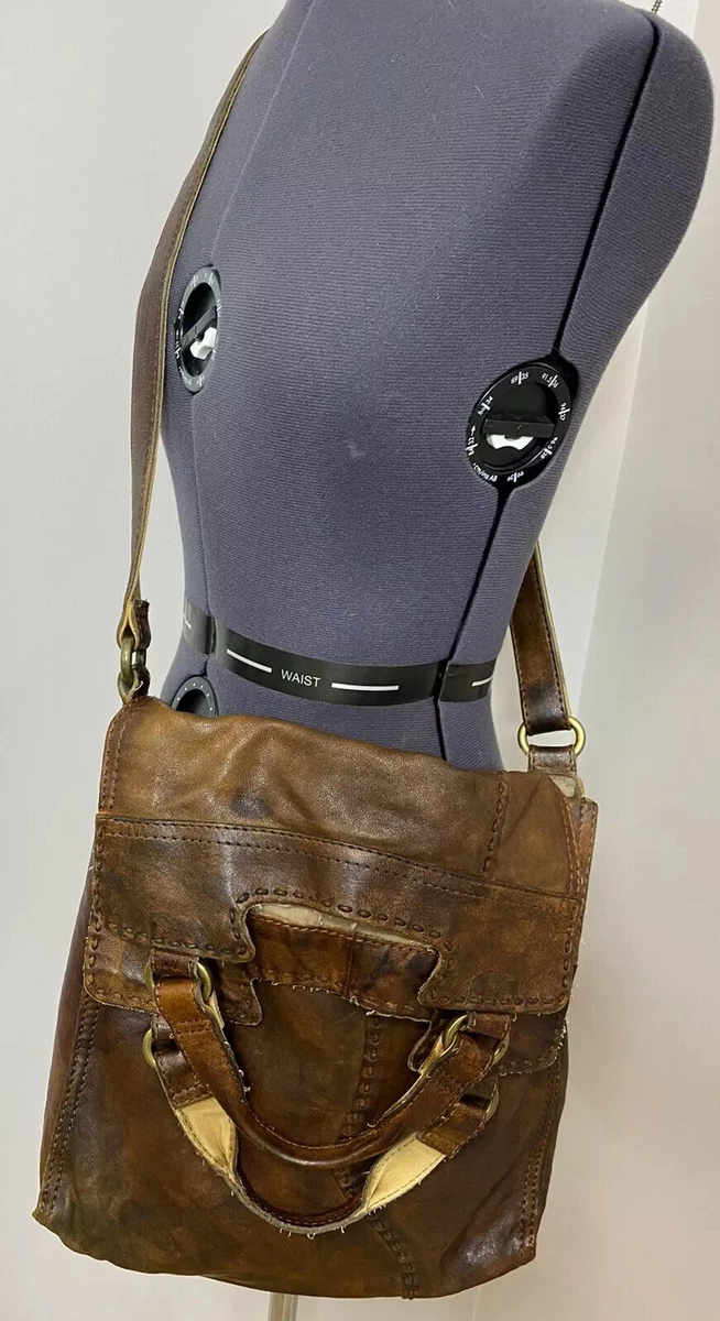 Lucky brand abbey road crossbody foldover hotsell leather bag