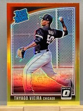 2018 Panini Donruss Optic Rated Rookie Red Yellow Prizm #53 Thyago Vieira 1106