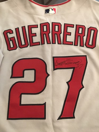 Autographed 2006 Team Issued Vladimir Guerrero LA Angels Authentic Jersey 50 COA - Picture 6 of 12