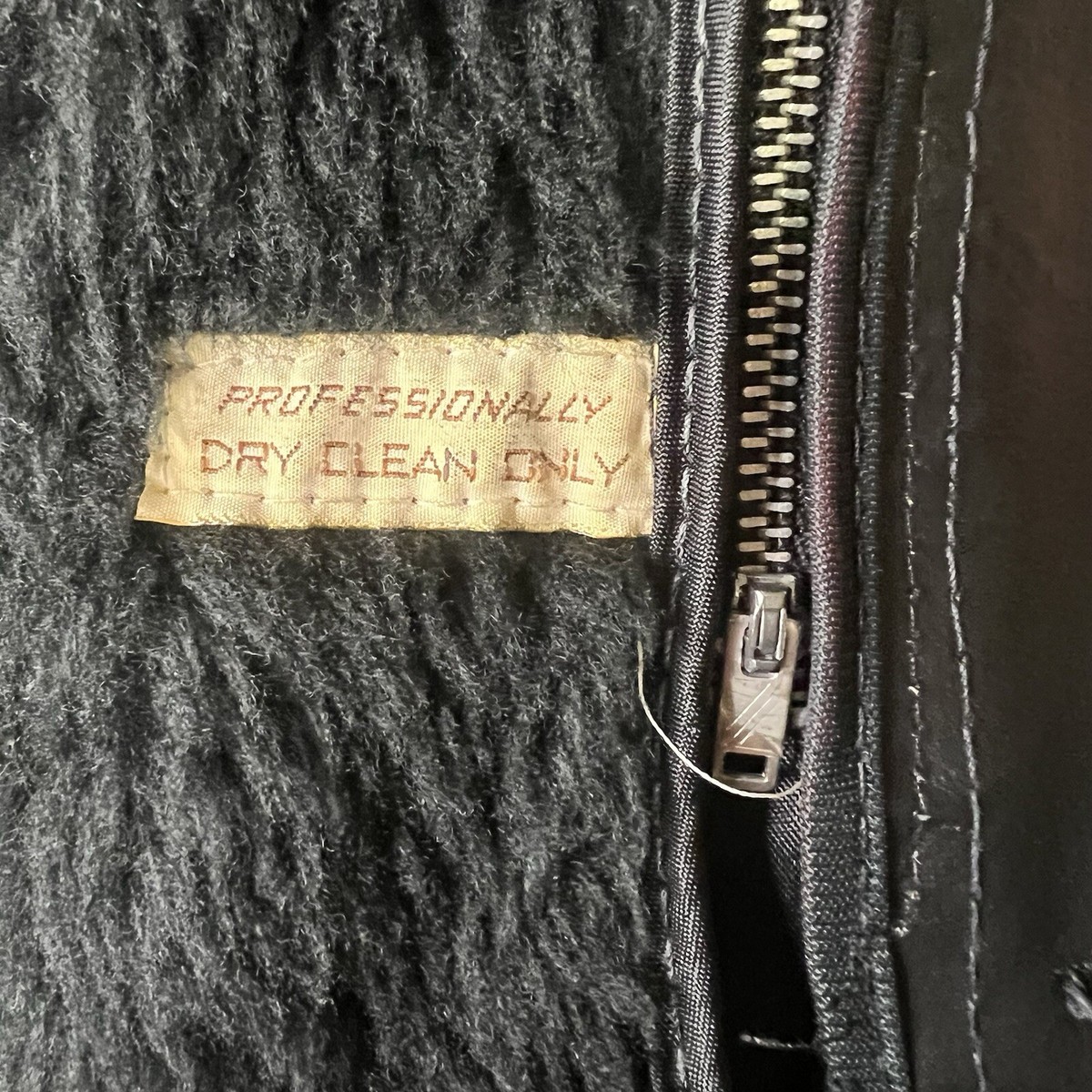 VTG 70s THE LEATHER SHOP SEARS Black Leather Jacket | eBay