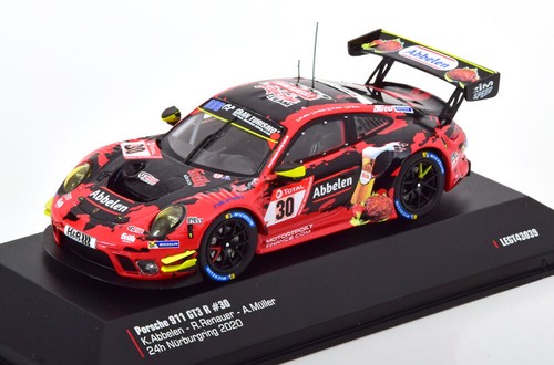 1:43 Ixo Porsche 911 GT3 R #30, 24h Nürburgring 2020 - Afbeelding 1 van 3