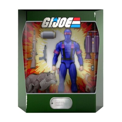 Super7 G.I. Joe Ultimates Actionfigur Snake Eyes Real Hero 18 cm NEU & OVP !