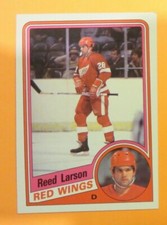 1984 Topps, Detroit Red Wings - REED LARSON