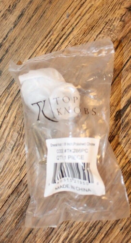 Top Knobs TK286PC Chareau Collection 1-1/8" Emerald Knob, Polished Chrome New - Picture 1 of 2