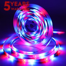 5m 12V LED Strip Lights TV Back Light 2835 RGB Colorful with 24Key Remote US
