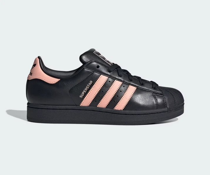 Adidas Originals Superstar Women Shoes Size 8.5 Core Black / Glow Pink JH7072