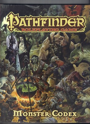 Pathfinder Rollenspiel: Monster Codex (OGL)