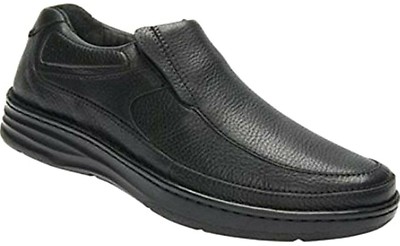 DREW SHOES MEN'S BEXLEY - BLACK; LEATHER; Comfortable; Drew Durability