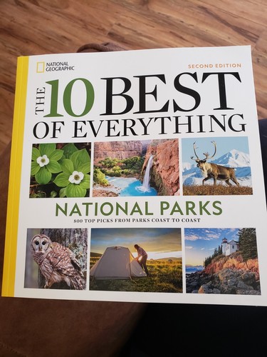 The 10 Best of Everything National Parks, 2nd Edition, Brand New, Softcover - Foto 1 di 2
