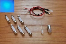 REALISTIC STA-77 77A replacement led lamps bulbs lights upgrade kit BLUE