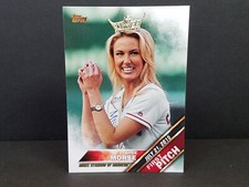 2016 Topps #FP-6 Bree Morse, Miss California - First Pitch Insert