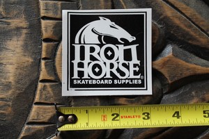 Iron Horse Skateboard Supplies Grip Tape Sk8 Life Vintage Skateboarding Sticker Ebay