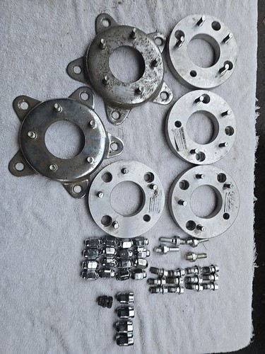 Volkswagen Porsche wheel adapter VW 5 lug With Lugs And Locks 5x4.75