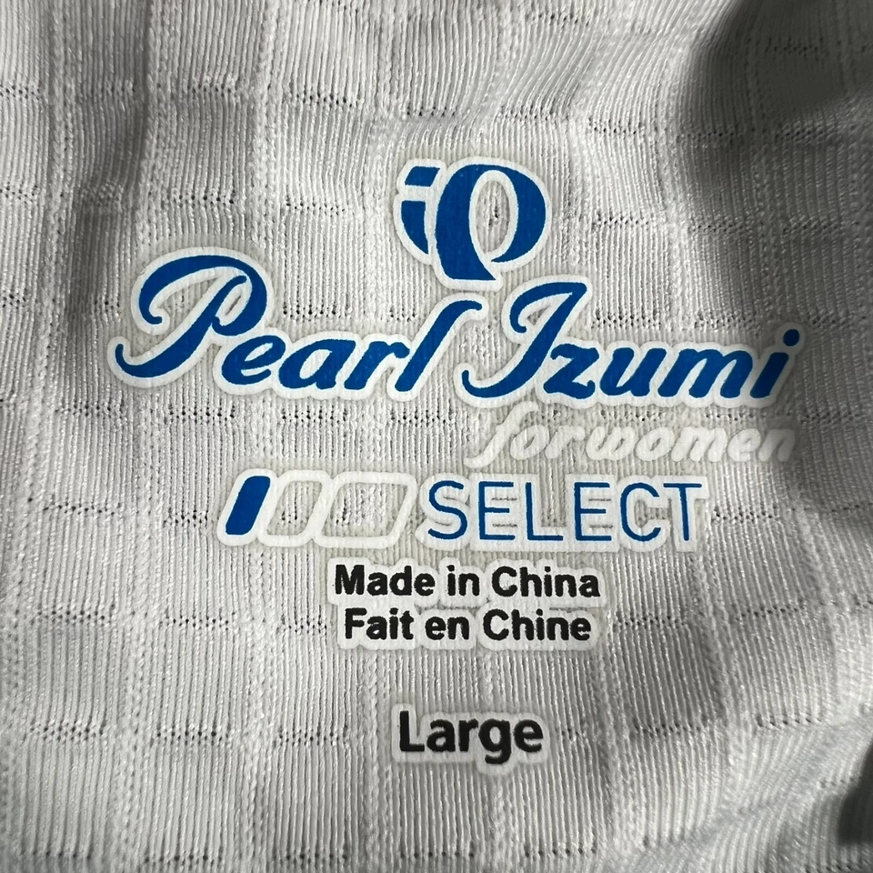 Pearl Izumi женская рубашка Майка большой зеленый 1/2 молнии цикл Джерси легкий - Изображение 3 из 4